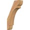 Ekena Millwork 3 1/2"W x 10"D x 18"H Olympic Smooth Knee Brace, Western Red Cedar BRC04X10X18OLY00SWR - alternate 1